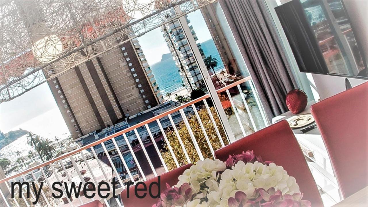 My Sweet Red Apartment Benidorm Exterior foto